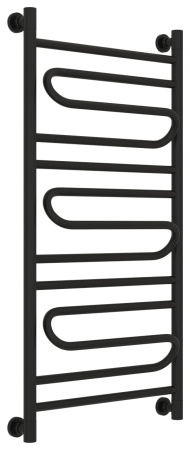Полотенцесушитель Водяной Сунержа Элегия + (100х50) Матовый Черный 31-0205-1050