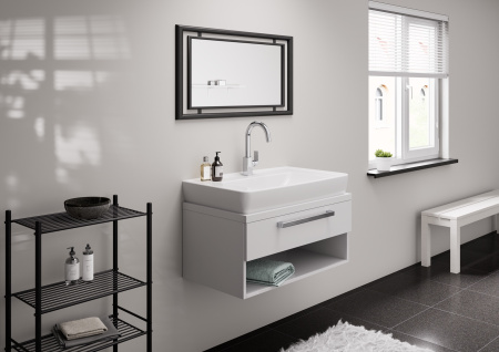 Смеситель для раковины с донным клапаном Hansgrohe Vernis Shape 71564000 хром