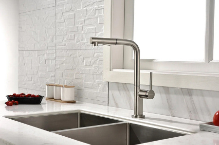 Смеситель для кухни Paulmark Neo Ne214419-NI