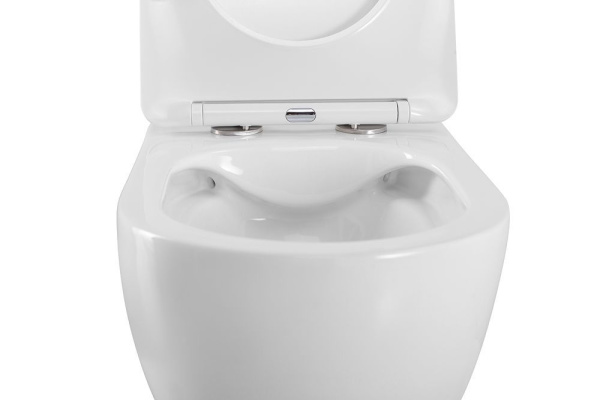 Унитаз подвесной безободковый Art&Max Siena AM221CHR/SC микролифт