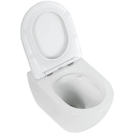 Унитаз подвесной безободковый CEZARES STYLUS CZR-6601-TH-TOR/CZR-089-SC микролифт