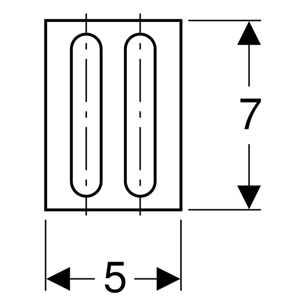 Шумопоглощающая прокладка Geberit 461.014.00.1