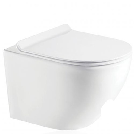 Унитаз подвесной Koller Pool ROUND с сиденьем Soft-close RN-0520-RW