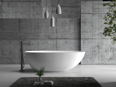 Акриловая ванна (170х80) ABBER AB9211 без гидромассажа, белый