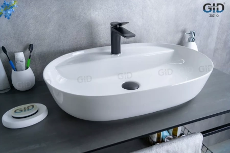Раковина накладная (61х41) Gid D1346