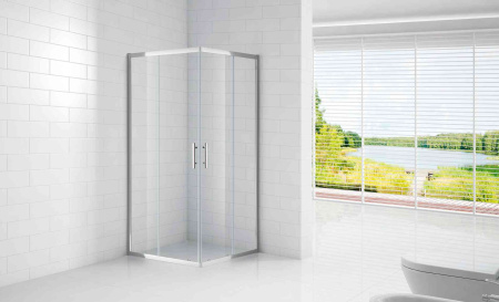 Душевой уголок (90х90) CEZARES ECO ECO-O-A-2-90-C-Cr