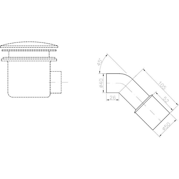Редуктор для сифона Ravak X01304