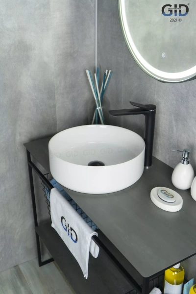 Раковина накладная (40х40) Gid N9424