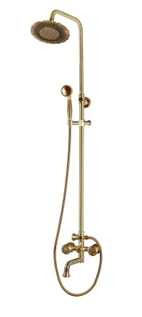 Душевая система с изливом Bronze de Luxe ROYAL 10121PF/1