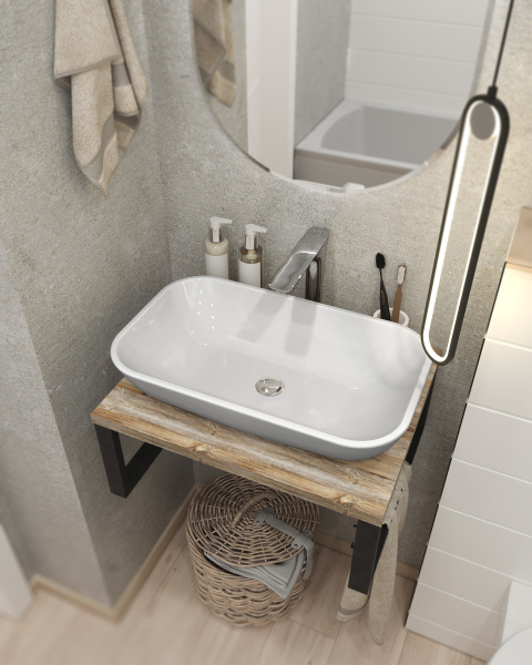 Столешница 1Marka Grunge Loft 60 Ц0000001583