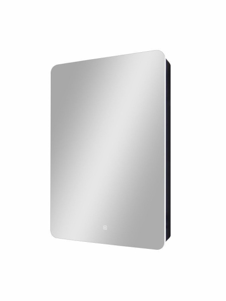 Зеркало-шкаф с подсветкой Art&Max LECCE AM-Lec-560-850-1D-L-DS-F-Nero