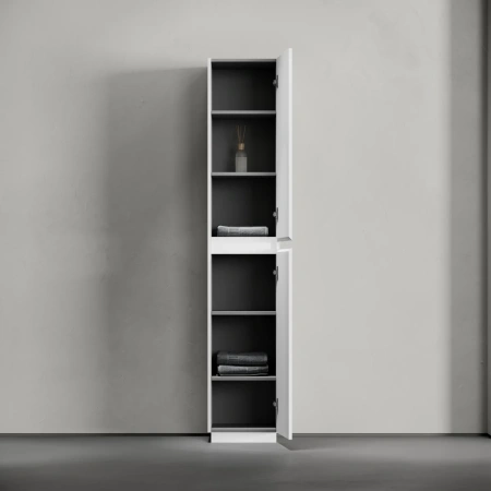 Шкаф-пенал напольный Sancos Libra Floor PLB35FW белый глянец