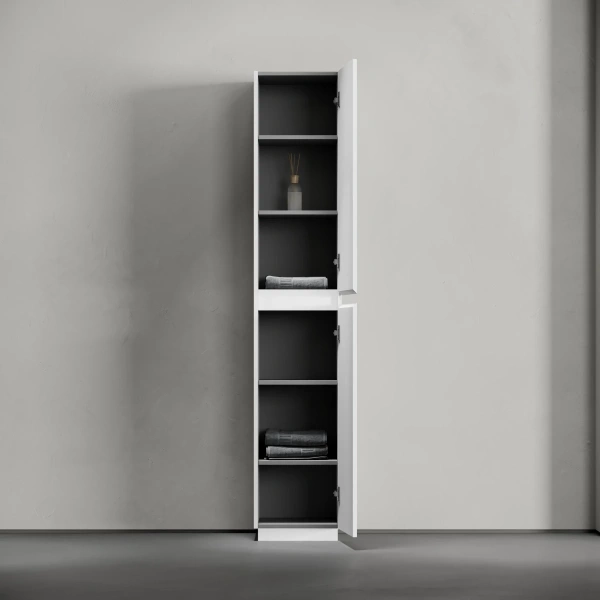 Шкаф-пенал напольный Sancos Libra Floor PLB35FW белый глянец