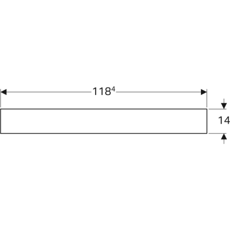 Зеркало с подсветкой GEBERIT Citterio 500.570.JJ.1