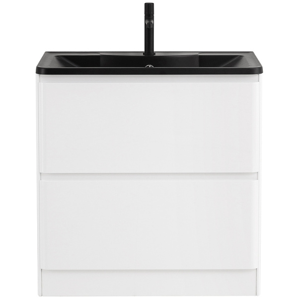 База под раковину напольная BelBagno ALBANO-800-2C-PIA-BL Bianco Lucido