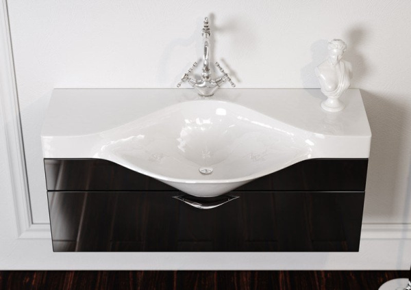 Тумба под раковину Aqwella Broadway Brw.01.10/001/BLK