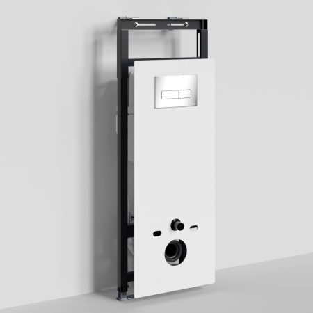 Инсталляция для подвесного унитаза WasserKraft Salm 27TLT.010.ME.WH.CH03