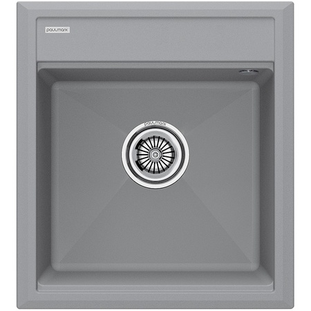 Кухонная мойка Paulmark  Stepia 45 PM114651-GRS серый дым