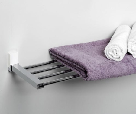 Полка для полотенец WasserKRAFT Leine K-5011WHITE