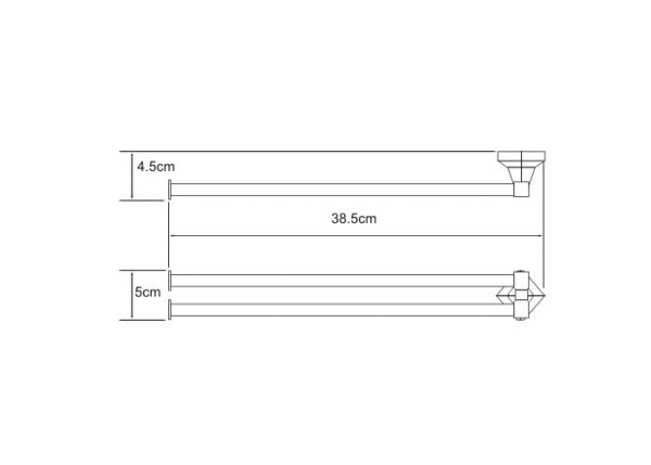 Полотенцедержатель WasserKraft Aller 1131