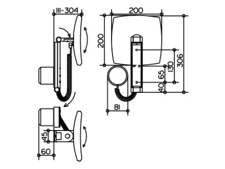 Косметическое зеркало Keuco iLook 17613019000