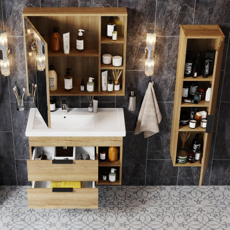 Тумба под раковину подвесная Onika Легран 80 108047