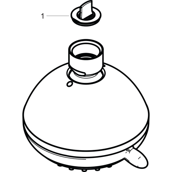 Верхний душ Hansgrohe Crometta 28424000