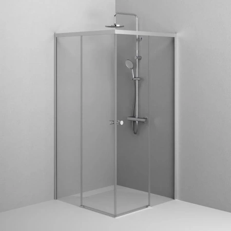 Душевой уголок (100х100) Am.Pm X-Joy W94G-403-100100-MT1K хром матовый