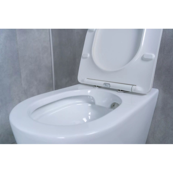 Приставной унитаз безободковый Gid TRS-269