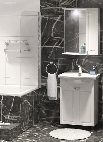 Зеркальный шкаф (65х70) Corozo Элегия Ретро 60 SD-00000711