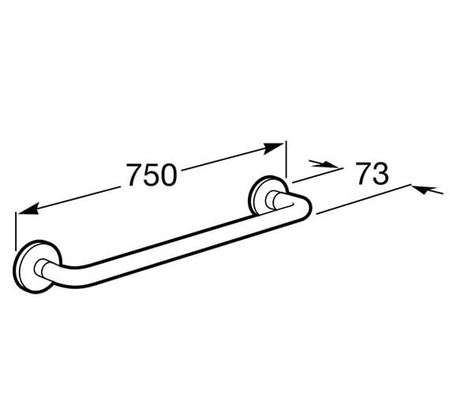 Полотенцедержатель Roca Hotels 816727001