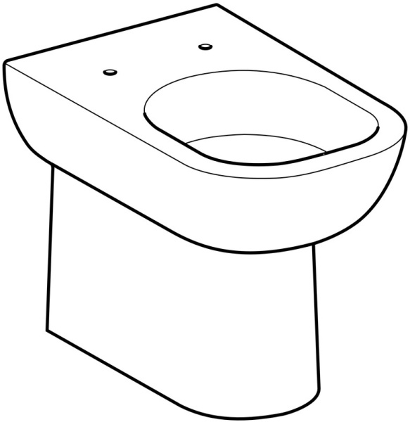 Унитаз приставной Geberit Smyle 500.213.01.1