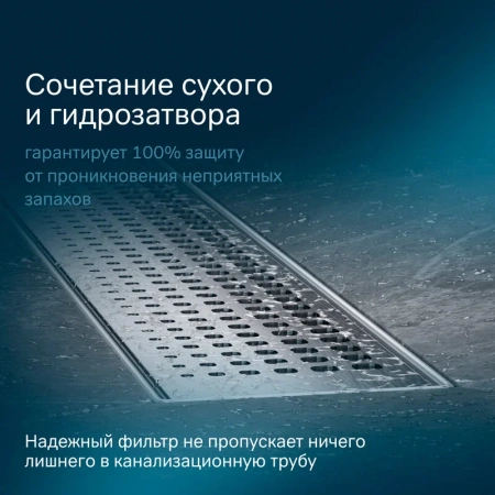 Душевой лоток 50 см Am.Pm MasterFlow W01SC-P11-050-01SB хром матовый