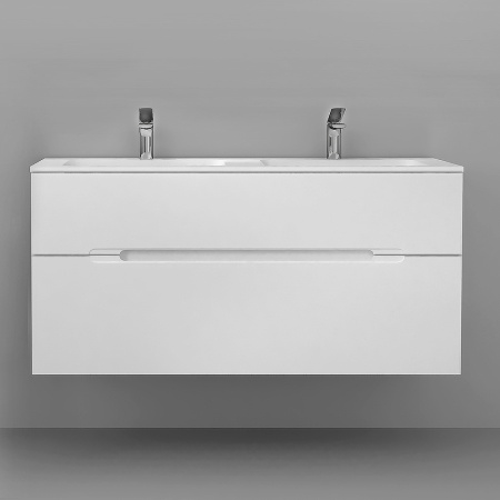 Тумба под раковину Jorno Modul 120  Mоl.01.122/P/W