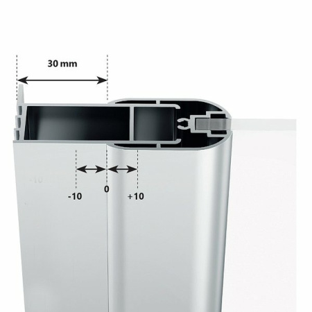 Душевой уголок Ravak Chrome CSKK4 80x80 3Q140100Z1