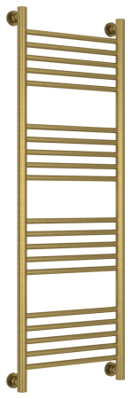 Полотенцесушитель Водяной Прямая Сунержа Богема + (120х40) Состаренная Латунь 051-0220-1240