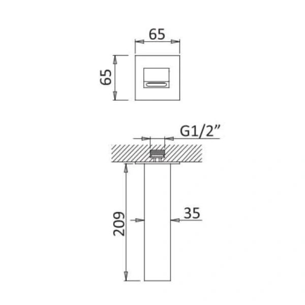 Излив для ванны Cezares Porta PORTA-SC-01 Излив для ванны Cezares Porta PORTA-SC-01