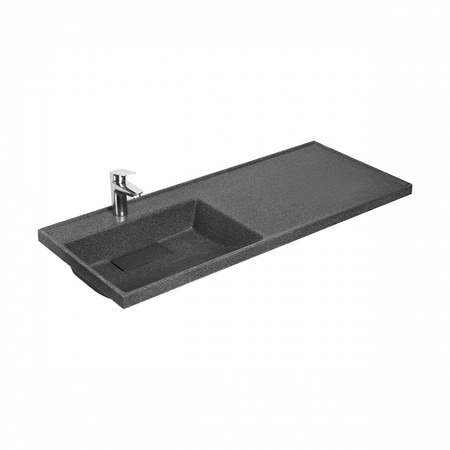 Раковина Aquaton Лондри 1200 графит левая 1A72843KLH21L