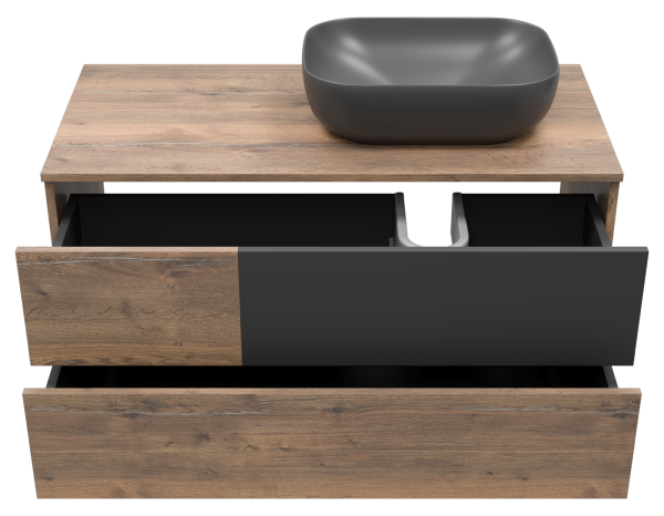 Тумба под раковину Misty Коломбо 100 правая П-Кол-01100-074ПП