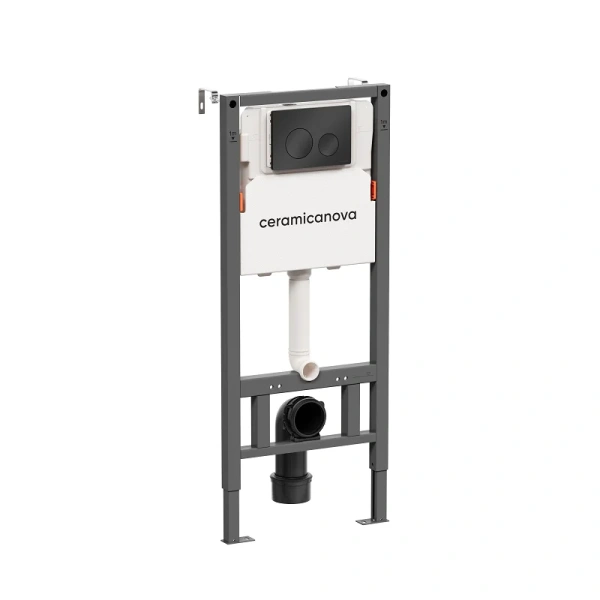 Система инсталяции для подвесного унитаза 3 в 1 Ceramica Nova Balance CN121001MB