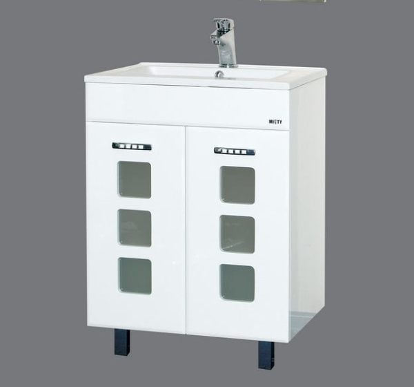 Тумба  Misty Квадро 60 + раковина