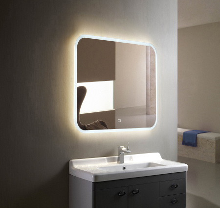 Зеркало (70х68) Silver Mirrors Stiv neo LED-00002396
