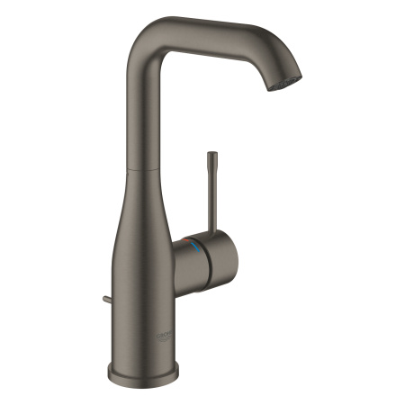 Смеситель для раковины однорычажный Grohe Essence 24174 AL1 (24174AL1) тёмный графит матовый