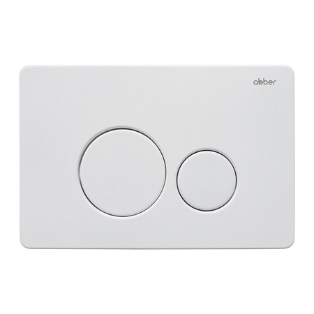 Комплект подвесной унитаз ABBER Rechteck AC1201MB черный матовый с инсталляцией AC0105 и кнопкой AC0121MW белая матовая