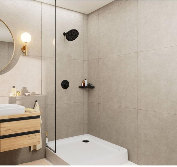 Верхний душ Hansgrohe Crometta S 240 1jet 26723670 черный матовый