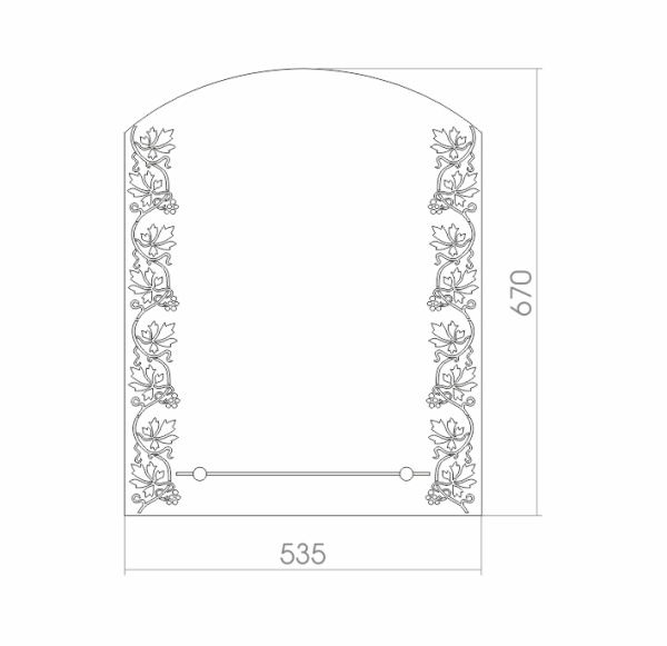 Зеркало (54х67) Silver Mirrors  Купидон 00000282
