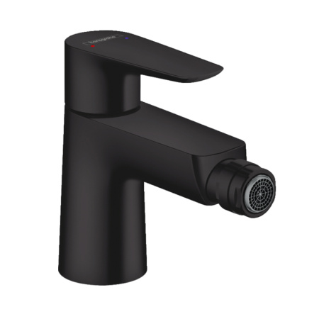Смеситель для биде с донным клапаном Hansgrohe Talis E 71720670 черный матовый