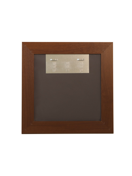 Зеркало (42x42) Continent Миланский орех Б159