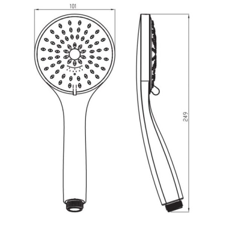 Душевая лейка Elghansa Hand Shower MB-032