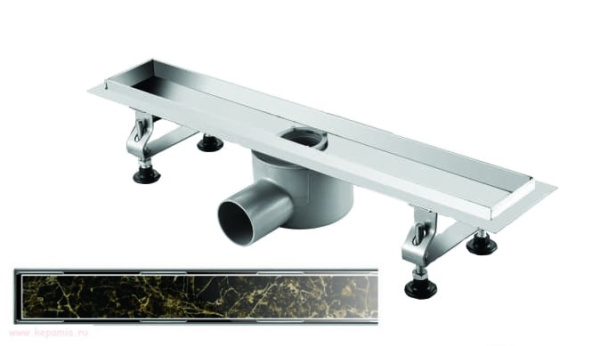 Трап для душа линейный под плитку RGW SDR-01-80-Q 21210180-02